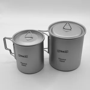Otimos Titanium Mug Bundle 450ml & 750ml
