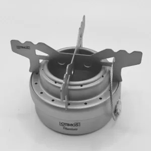 Otimos Titanium Alcohol Stove & Pot Stand (66g)